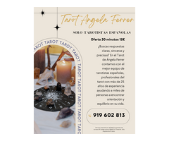 Consulta De Tarot 12€ 30 Min. Solo Tarotistas EspaÑOlas